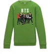 Детский Свитшот BTS фото та назва Лаймовый Детский Свитшот BTS фото та назва Лаймовый фото