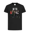Дитяча футболка BTS фото та назва Чорний фото