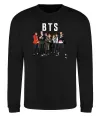 Свитшот BTS фото та назва Черный фото