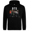 Жіноча толстовка (худі) BTS фото та назва Чорний фото