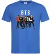 Мужская футболка BTS фото та назва Ярко-синий фото