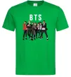Мужская футболка BTS фото та назва Зеленый фото