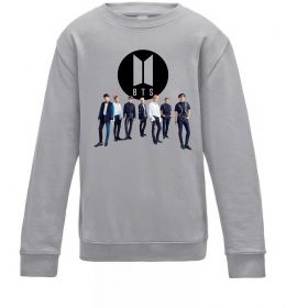 Дитячий світшот BTS лого та виконавці