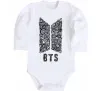 Дитячий бодік BTS візерунок Білий фото