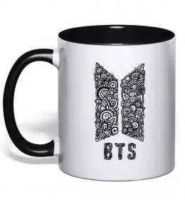 Чашка с цветной ручкой