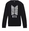Детский Свитшот BTS візерунок Черный фото