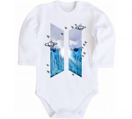 Детский боди BTS малюнок