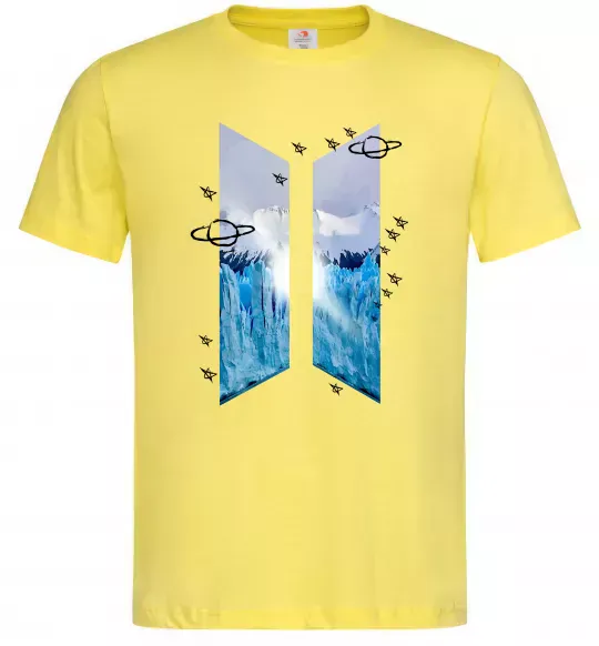 Мужская футболка BTS малюнок Лимонный фото