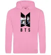 Чоловіча толстовка (худі) Фото BTS Рожевий фото
