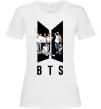 Жіноча футболка Фото BTS Білий фото