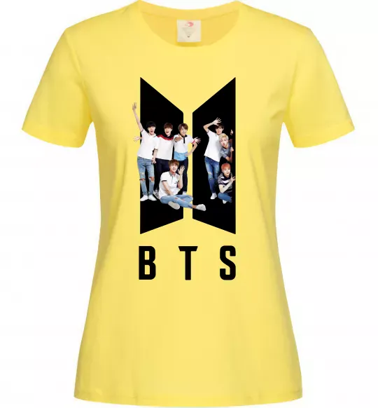 Жіноча футболка Фото BTS Лимонний фото