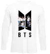 Лонгслів Фото BTS Білий фото