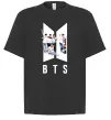Футболка Оверсайз Фото BTS Чорний фото