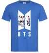 Мужская футболка Фото BTS Ярко-синий фото