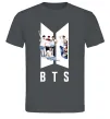 Мужская футболка Фото BTS Графит фото