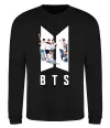 Свитшот Фото BTS Черный фото