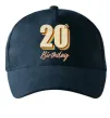 Кепка 20th Birthday Темно-синий фото