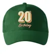 Кепка 20th Birthday Темно-зеленый фото