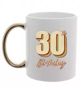 Чашка с цветной ручкой