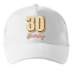 Кепка 30th Birthday Белый фото