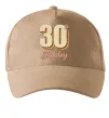 Кепка 30th Birthday Песочный фото