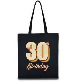 Эко-сумка 30th Birthday