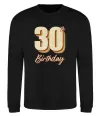 Свитшот 30th Birthday Черный фото