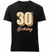 Мужская премиум футболка 30th Birthday Черный фото