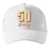 Кепка 50th Birthday Белый фото