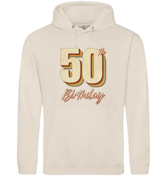 Чоловіча толстовка (худі) 50th Birthday Таш фото