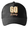 Кепка 60th Birthday Черный фото
