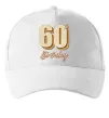 Кепка 60th Birthday Белый фото