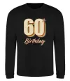 Світшот 60th Birthday Чорний фото