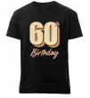 Чоловіча преміум футболка 60th Birthday Чорний фото