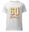 Чоловіча преміум футболка 60th Birthday Білий фото