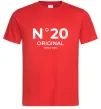 Мужская футболка №20 original since Красный фото