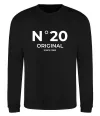 Свитшот №20 original since Черный фото