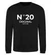 Свитшот №20 original since Черный фото