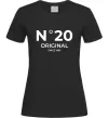 Женская футболка №20 original since Черный фото