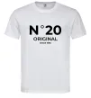 Мужская футболка №20 original since Белый фото