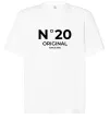 Футболка Оверсайз №20 original since Білий фото