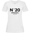 Женская футболка №20 original since Белый фото