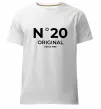 Мужская премиум футболка №20 original since Белый фото