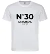 Мужская футболка №30 original since Белый фото