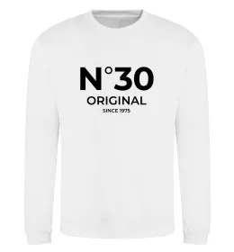 Світшот №30 original since Білий фото