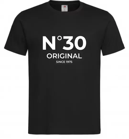Мужская футболка №30 original since Черный фото