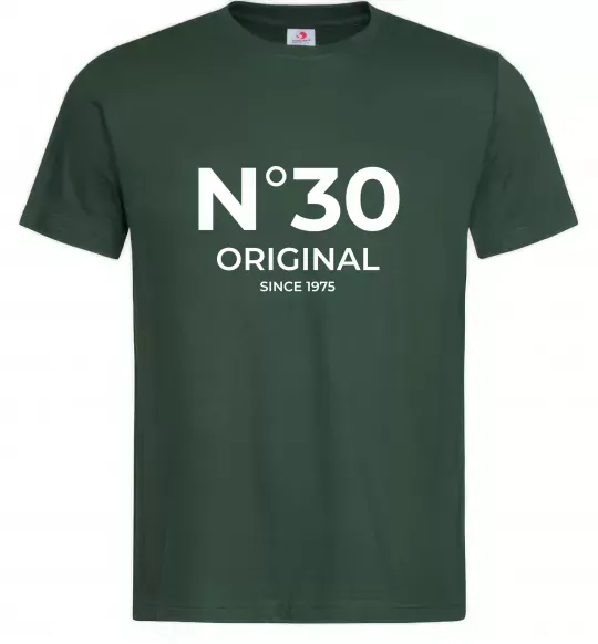 Мужская футболка №30 original since Темно-зеленый фото