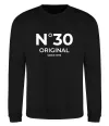 Свитшот №30 original since Черный фото
