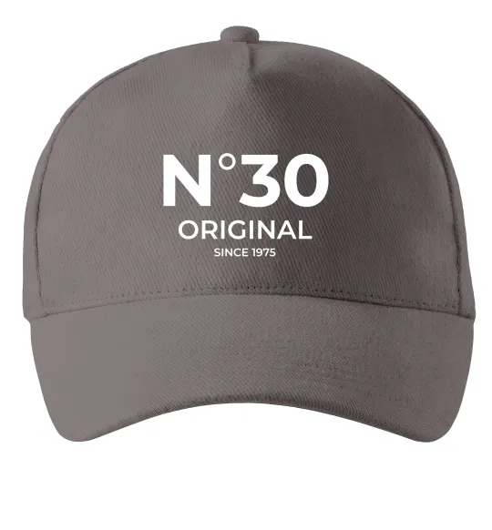 Кепка №30 original since Серый фото
