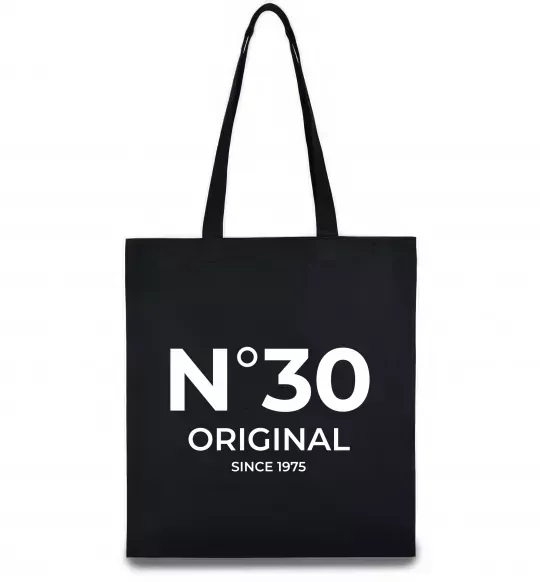 Еко-сумка №30 original since Чорний фото